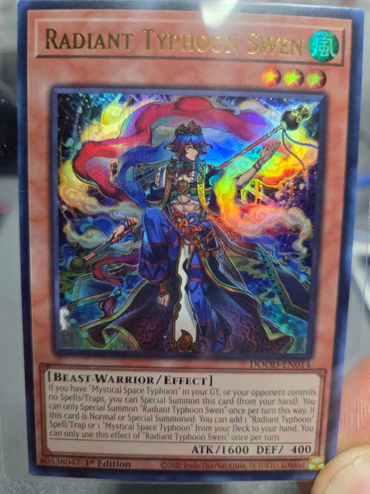 Doom Of Dimensions Radiant Typhoon Swen DOOD-EN014 1st Edition